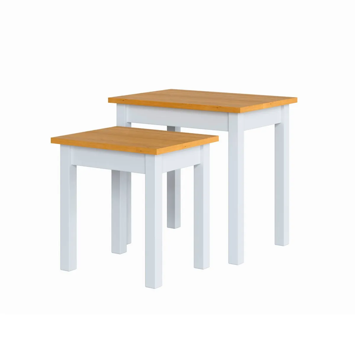 BE DESIGN - Set De Mesas Ludlow Blanco Miel