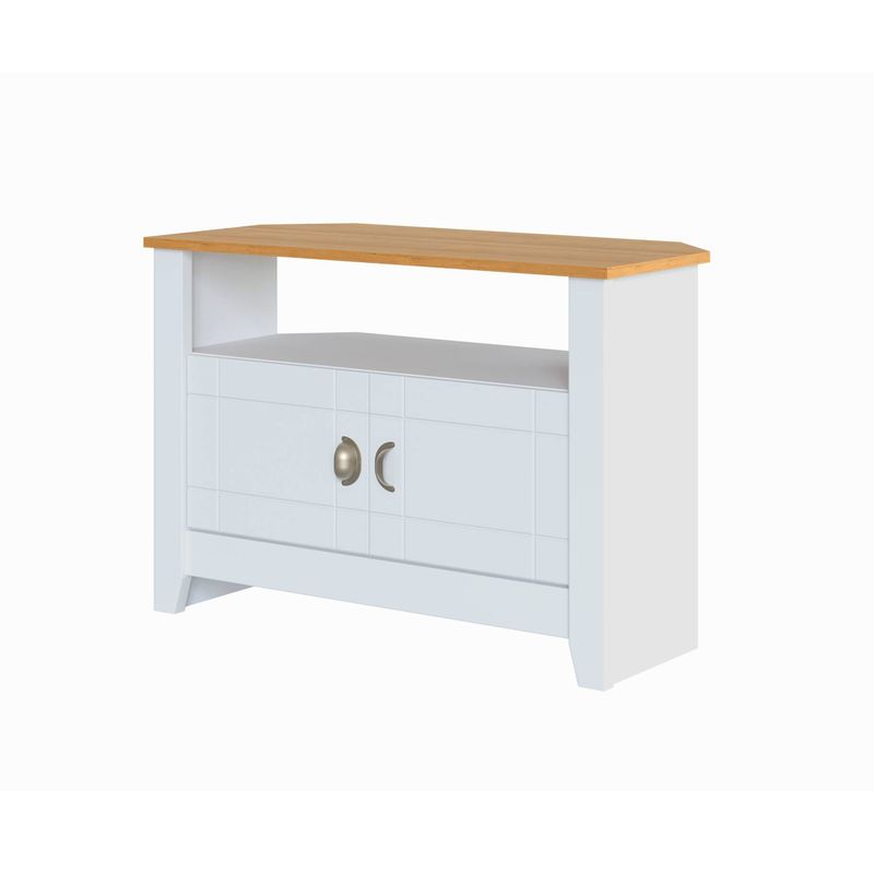 BE DESIGN - BUFFET 2 PUERTAS LUDLOW BLANCO/ MIEL - BE DESIGN - 3429BAM