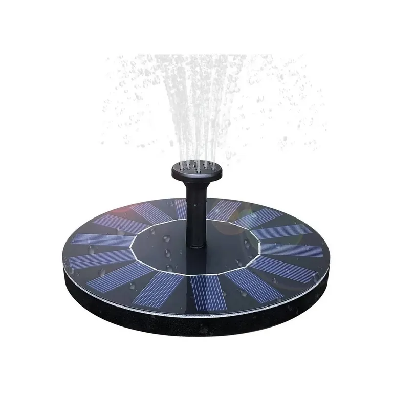 GENERICO Fuente De Agua Solar Riego Piscina Aspersores Regadera