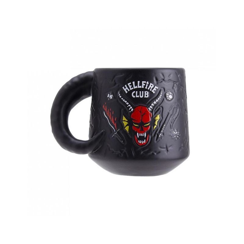 GENERICO - Tazón Hawkins High Hellfire Club Serie stranger Demogorgon