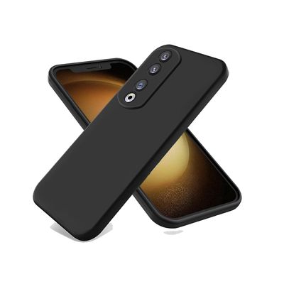 Generico Carcasa Compatible Con Honor 90 Goma Negro