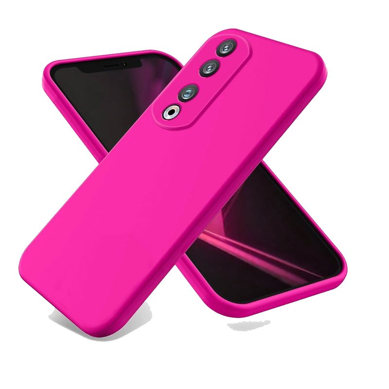 JOIGO - Carcasa Para Honor 90 Goma Fucsia