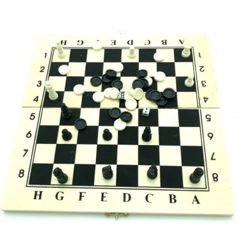 GENERICO - Juego de Ajedrez Madera De Niños