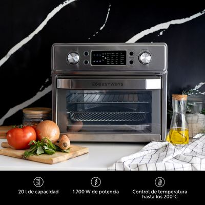 Imagen 2 del producto Horno Freidora de Aire Air Fryer Gourmet Pro 20 L