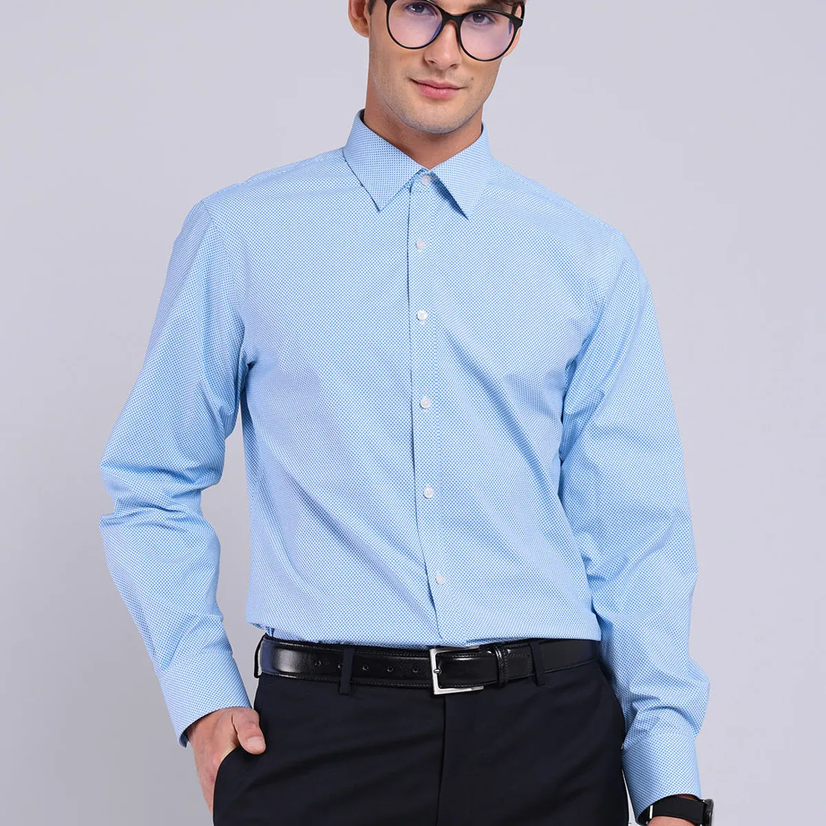 ARROW - Camisa Formal Spandex Print Arrow ARROW