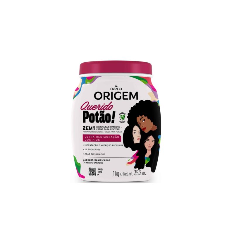 NAZCA - Nazca 2-1 Para Todo Tipo de Cabello Querido Potao 1kg.