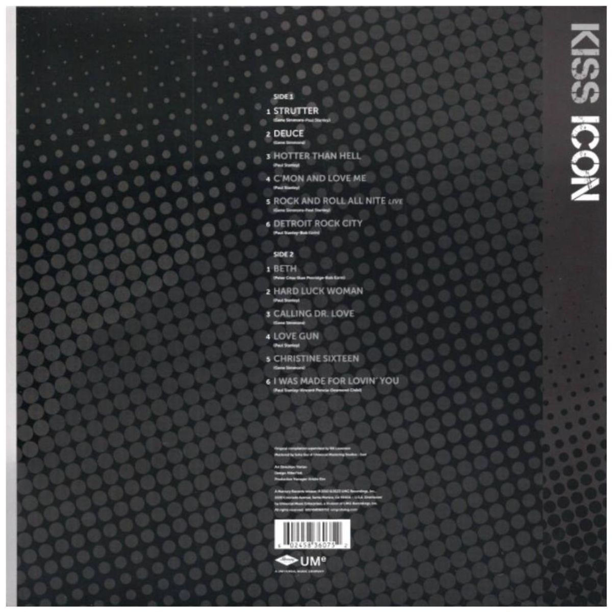 HITWAY MUSIC - KISS - ICON: GREATEST HITS - VINILO HITWAY MUSIC