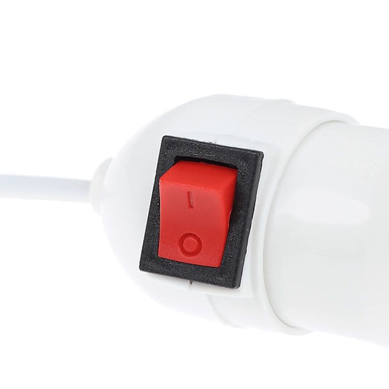 GENERICO - Soquete Para Ampolleta E27 Con Interruptor - 3 Metros
