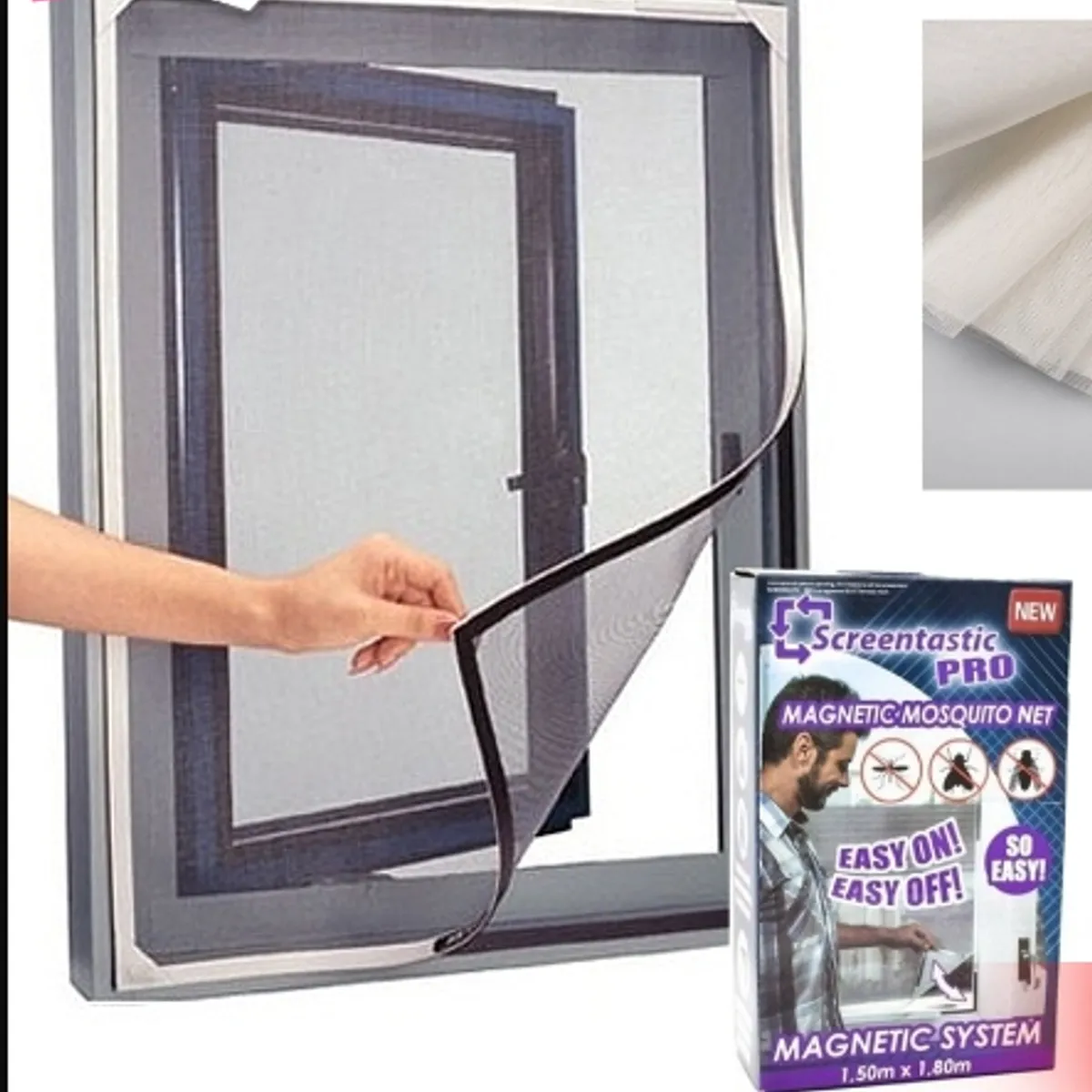 GENERICO - Malla Mosquitera Ventana Mosquitos Para Insectos Zancudos