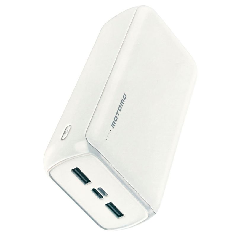 MOTOMO - Bateria Portatil Inalámbrico POBAMO38 30.000Mah 2.4A