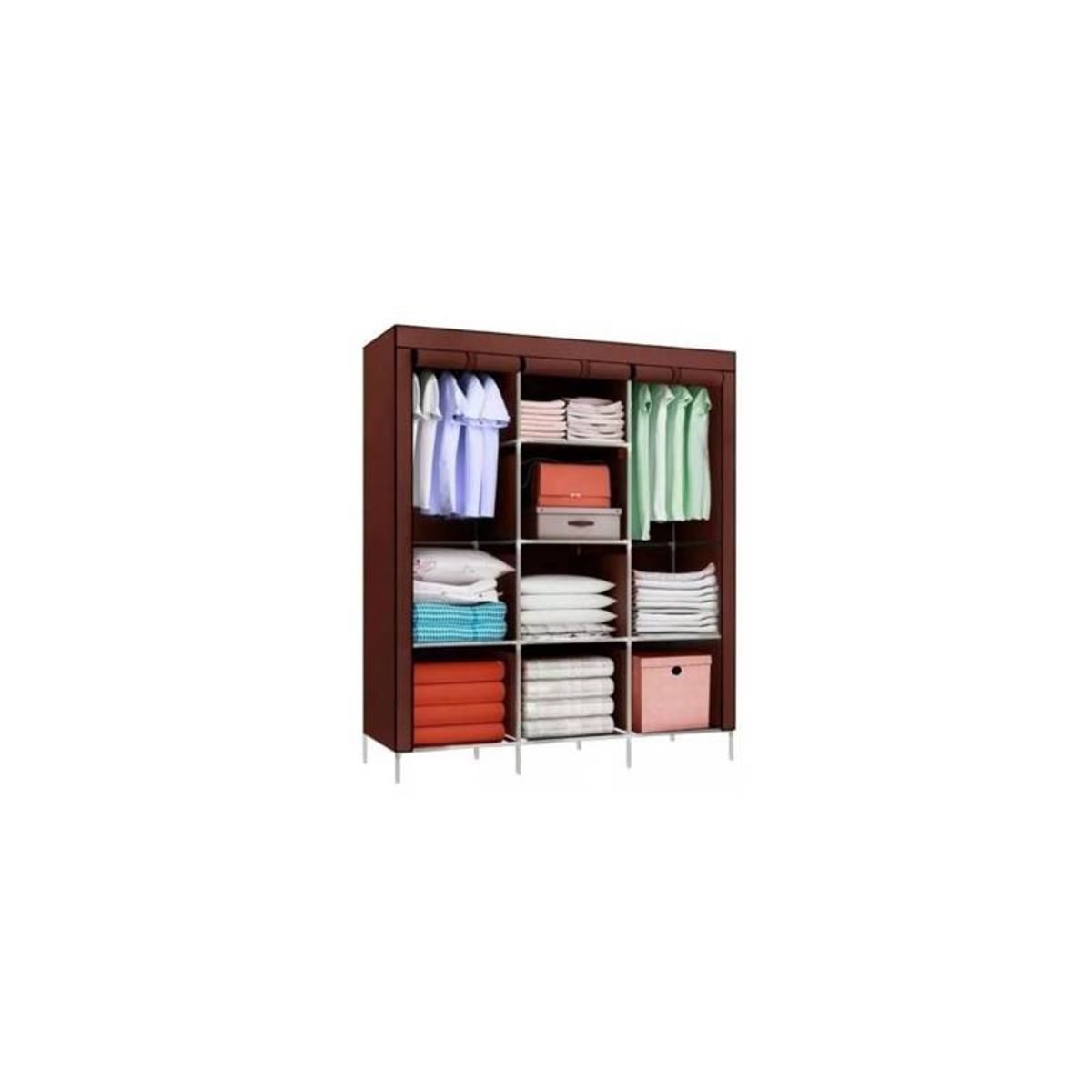 GENERICO - Closet Armable De 3 Cuerpos Armario