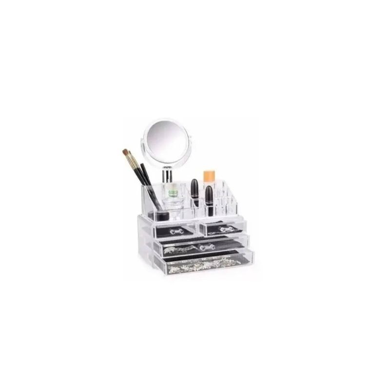GENERICO - Cosmetiquero Acrílico Para Maquillaje