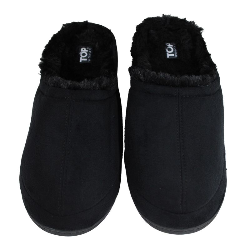 TOP - Pantufla Mujer Negras C3 Top