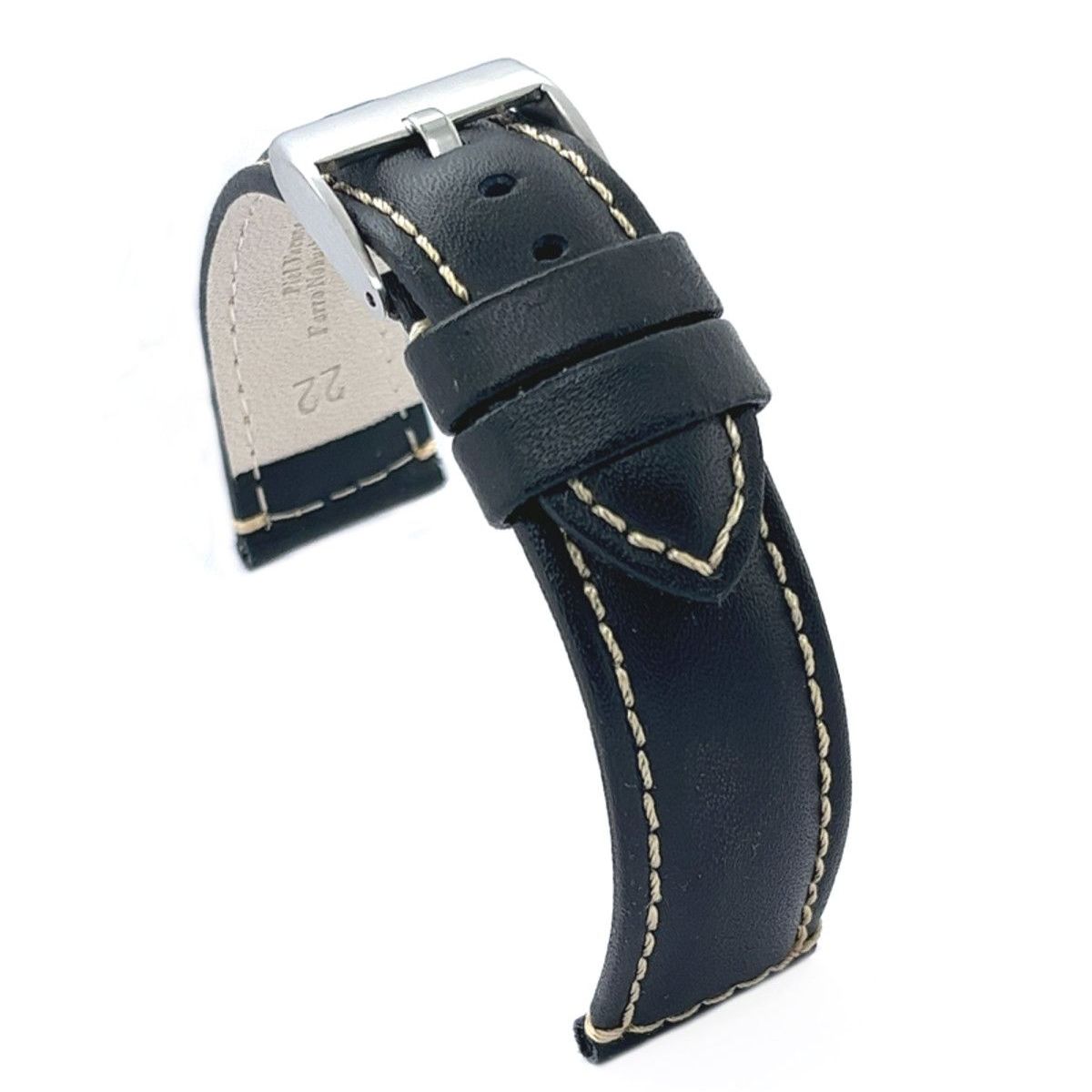 GENERICO - Correa Reloj Diloy Piel Vacuno Lisa 18 Mm