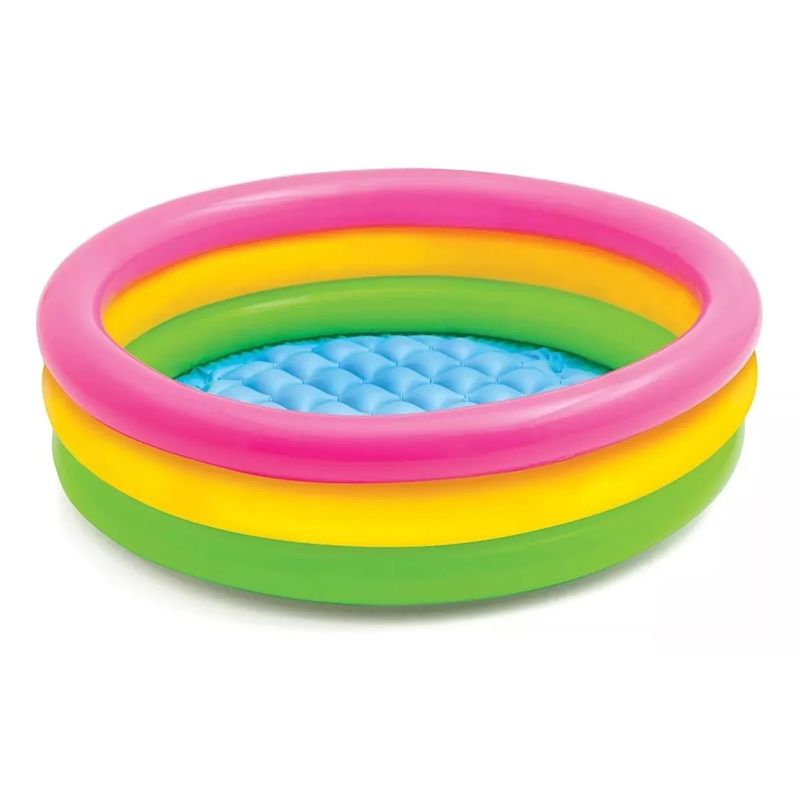 GENERICO - Piscina Inflable Para Bebé Niños 3 Anillos Verano 60cm