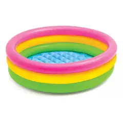 GENERICO - Piscina Inflable Para Bebé Niños 3 Anillos Verano 60cm