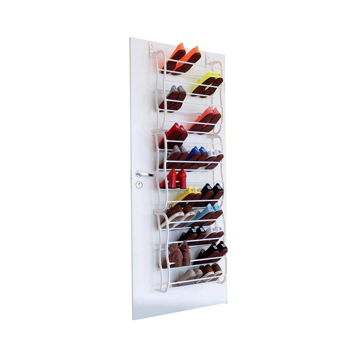 GENERICO - Zapatero Colgante Organizador Zapatos Puertas 36 Pcs Pares