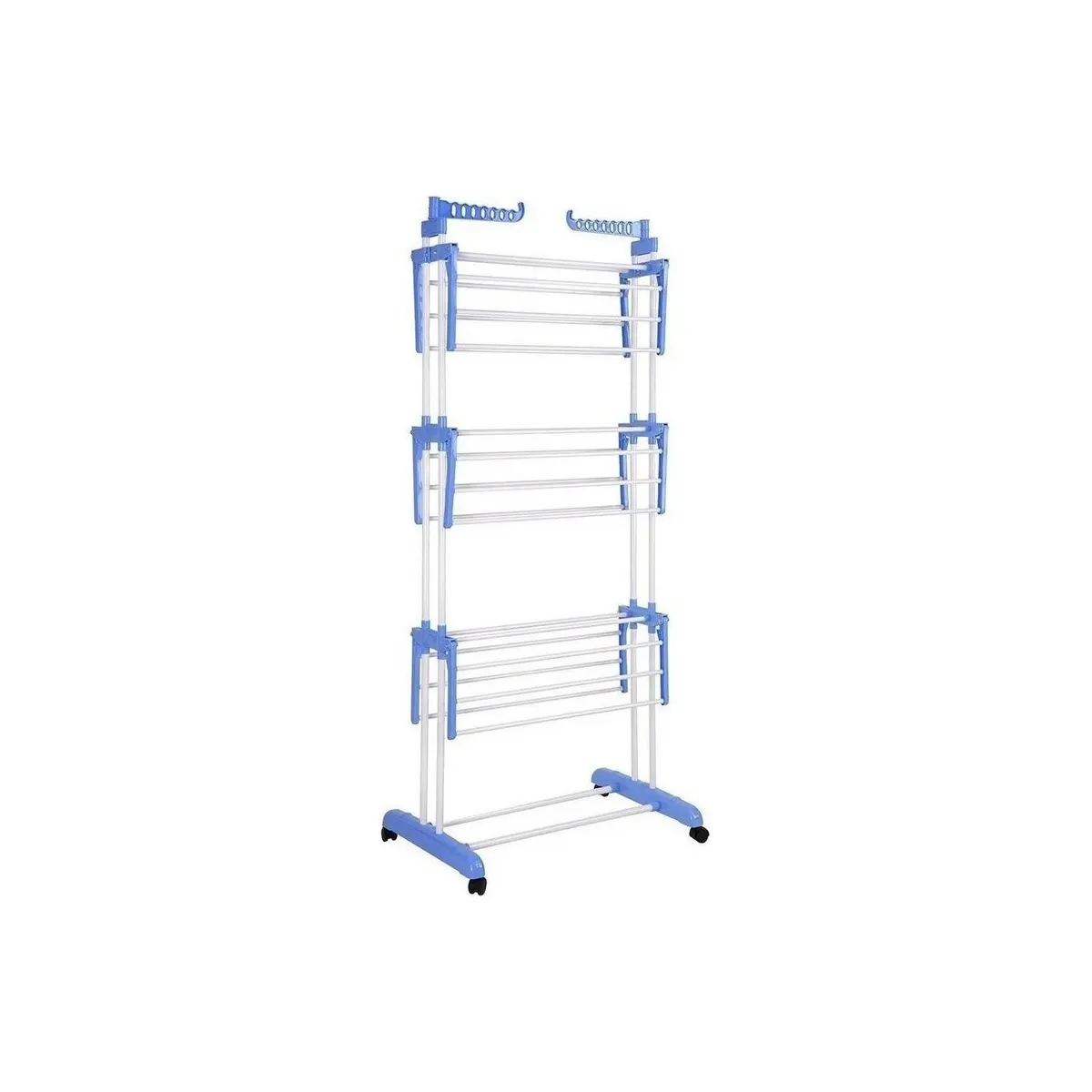 GENERICO - Tendedero De Ropa Perchero Colgador Plegable 3 Niveles