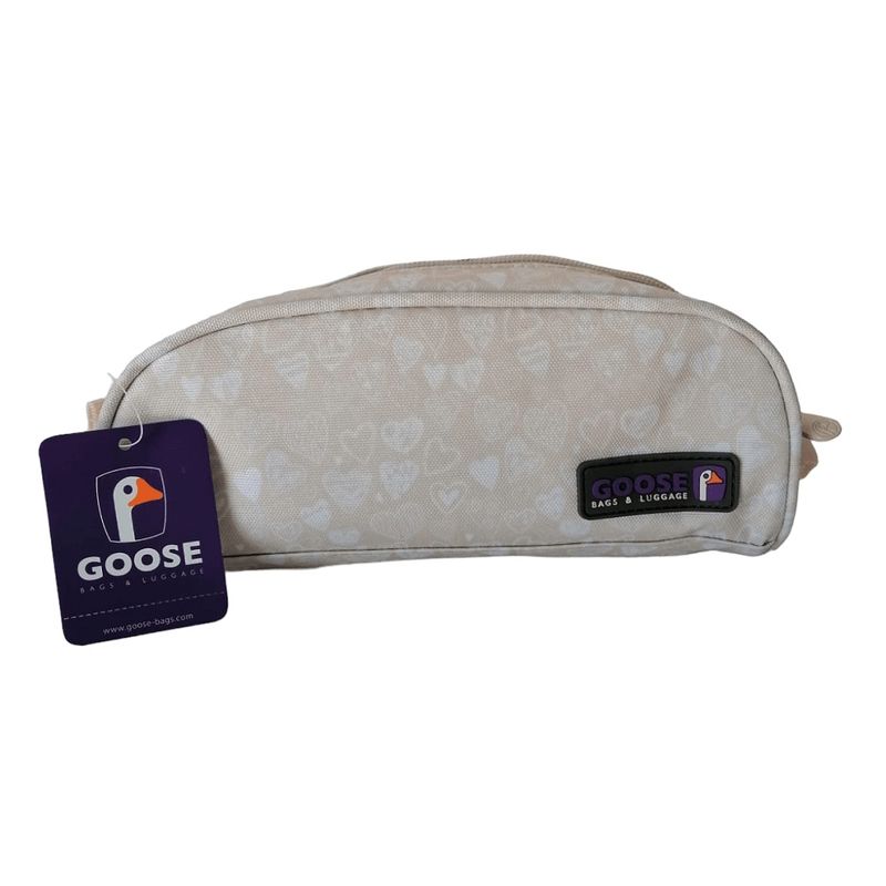 OEM - ESTUCHE GOOSE ZANZIBAR CORAZONES BEIGE