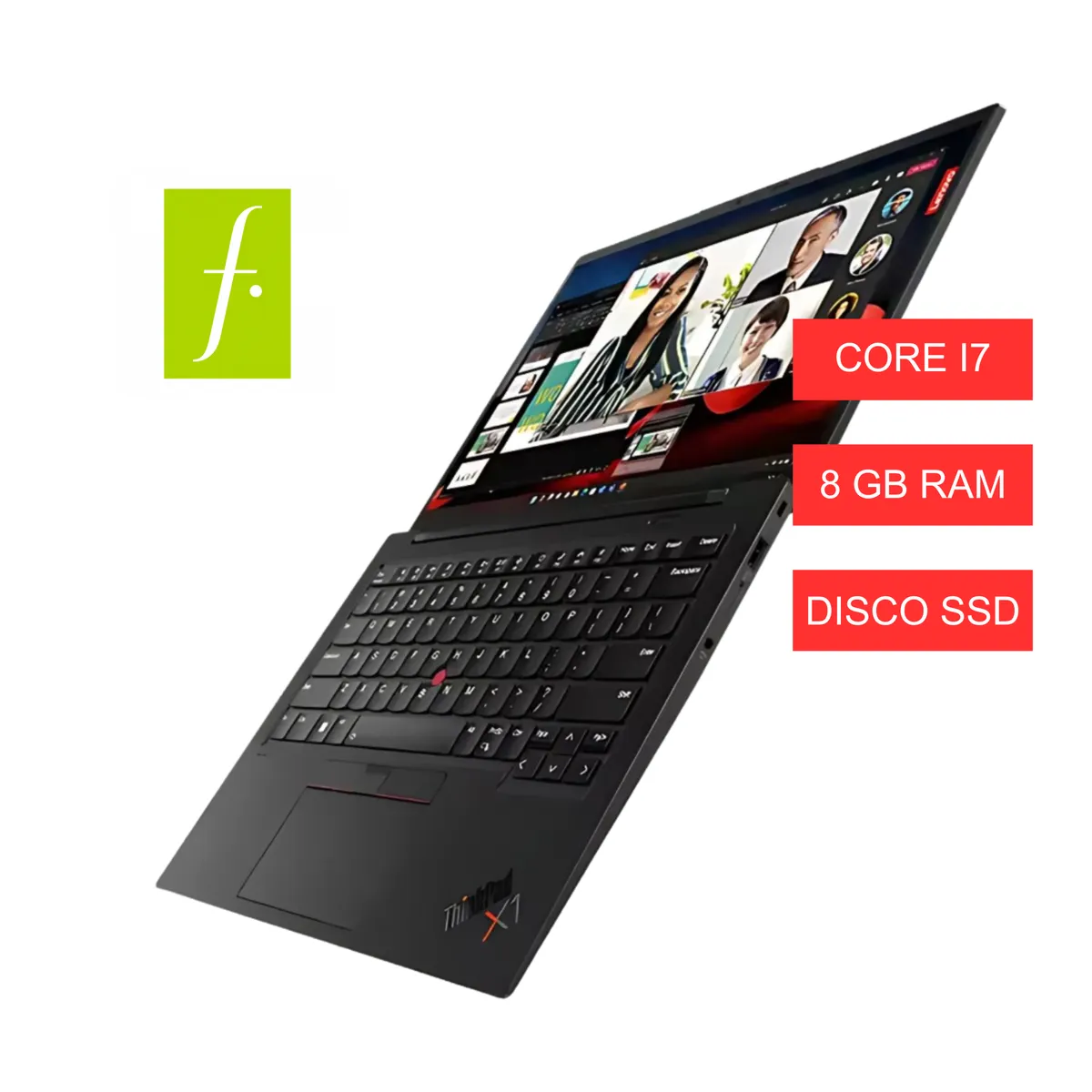LENOVO - Notebook lenovo thinkpad X1 CARBON CORE I7 8 gb de ram y SOLIDO