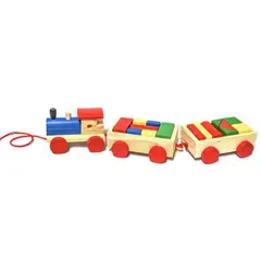 OEM - Tren Encaje De Madera Didáctico Para Niños