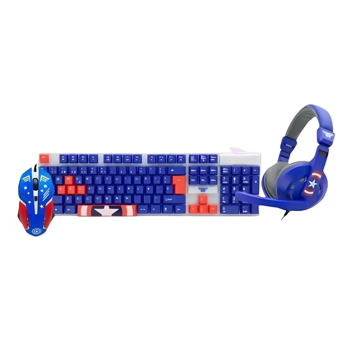 OEM - KIT GAMER 3 EN 1 AZUL.
