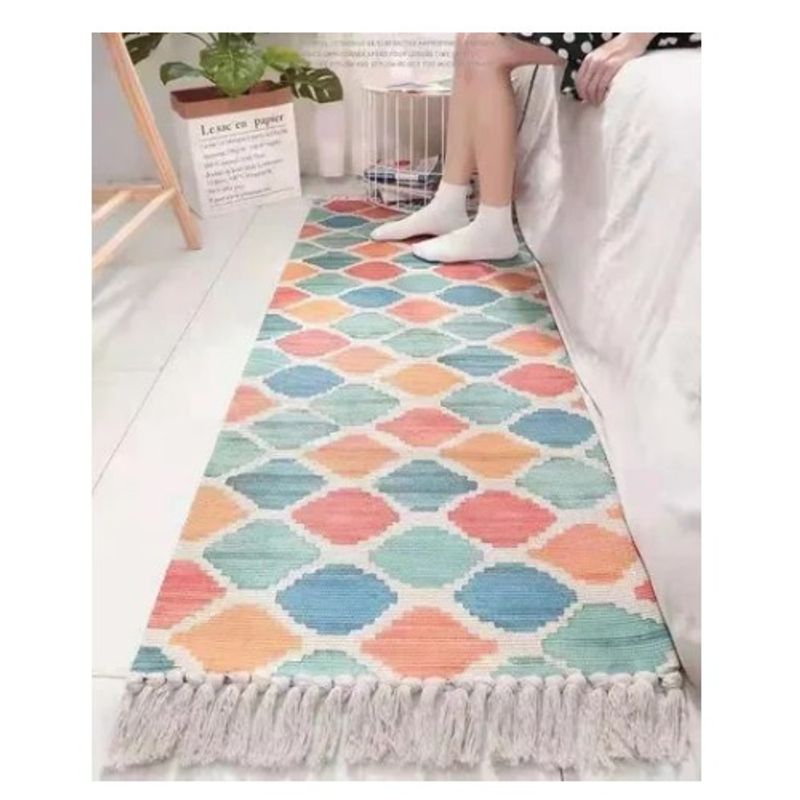 GENERICO - Alfombra Bajada De Cama Tejido M9 SG104442