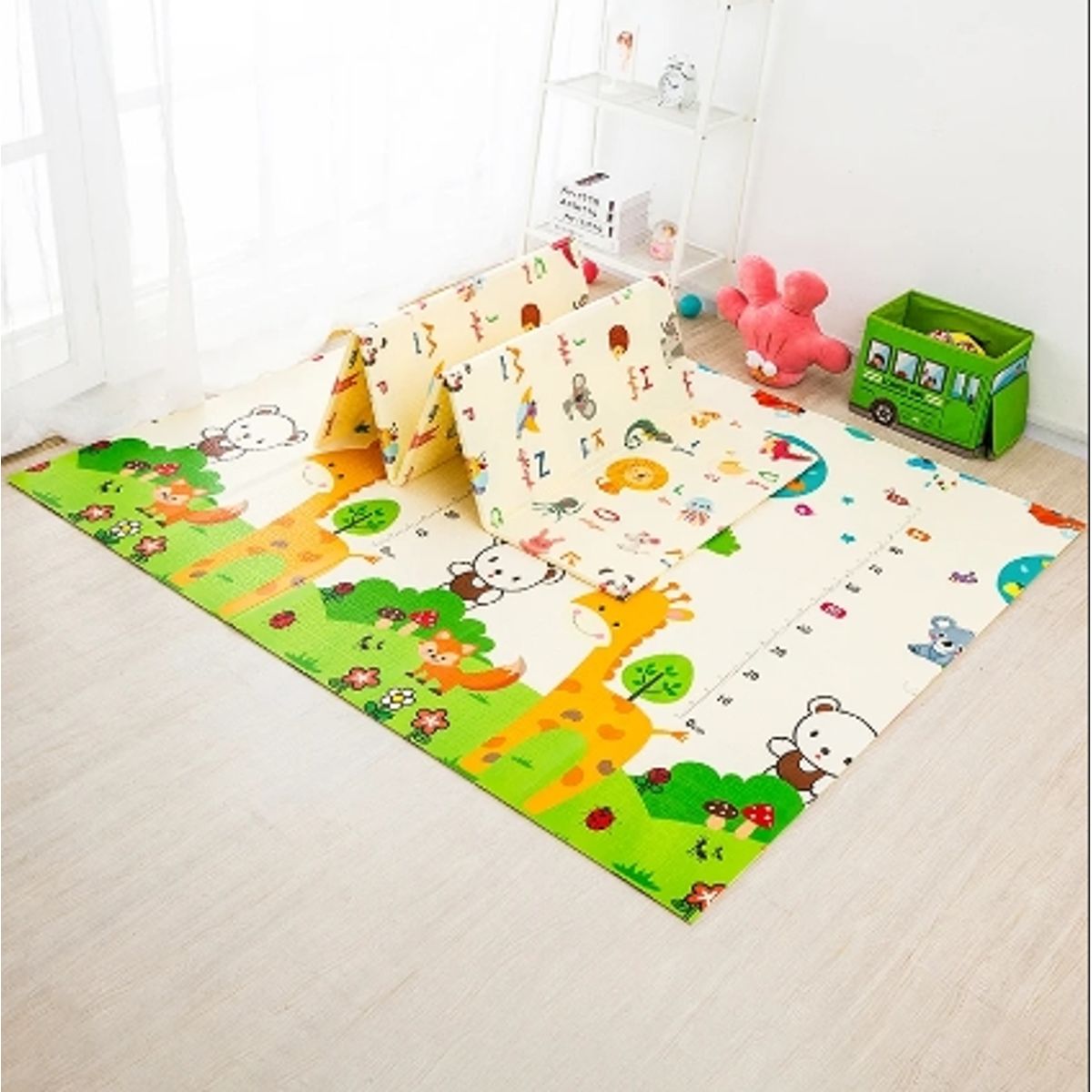 GENERICO - Alfombra Antigolpes Plegable Playmat 180x150m