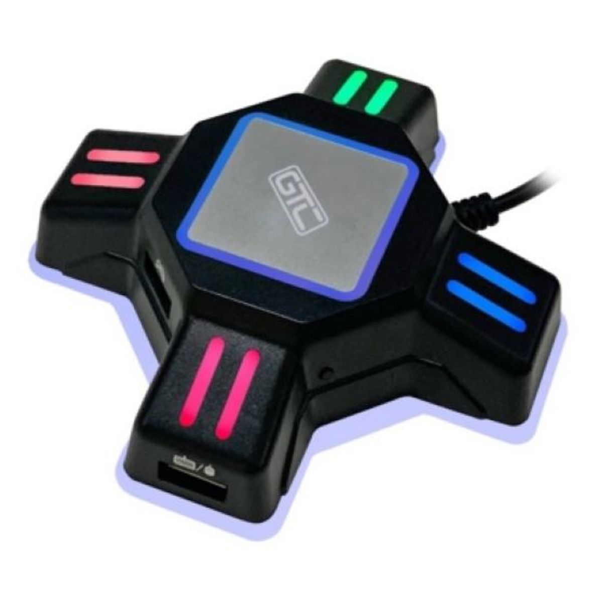 GTC - Adaptador Gtc Jpg-026 Teclado y Mouse PS4 Xbox Switch Negro