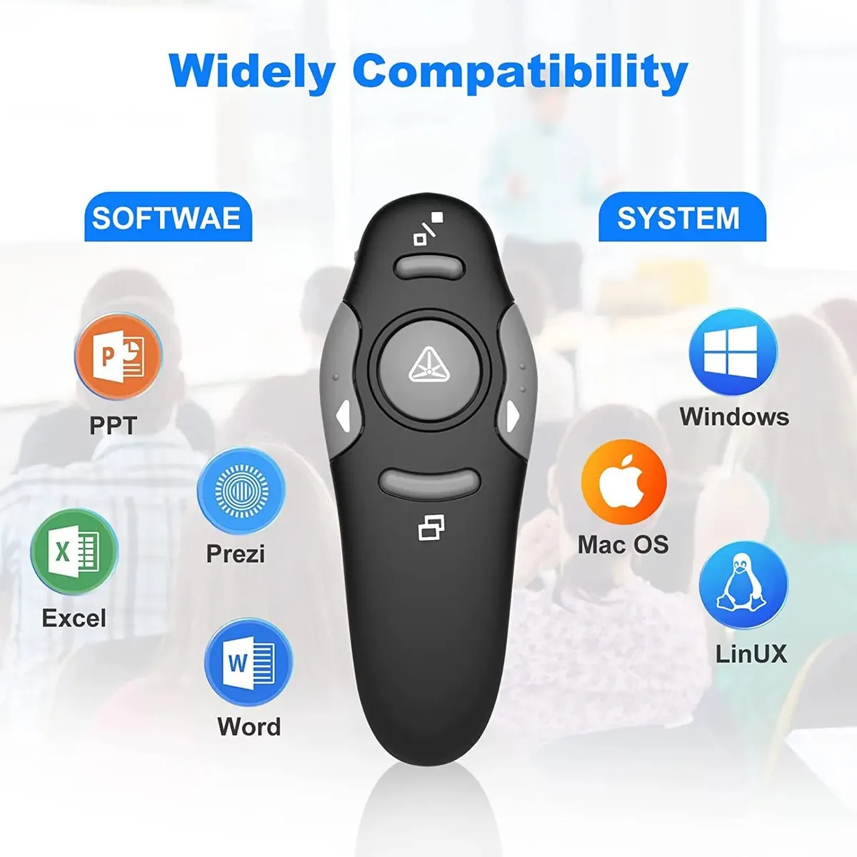 ACTUAL - Puntero Láser Para Presentaciones Inalámbrico