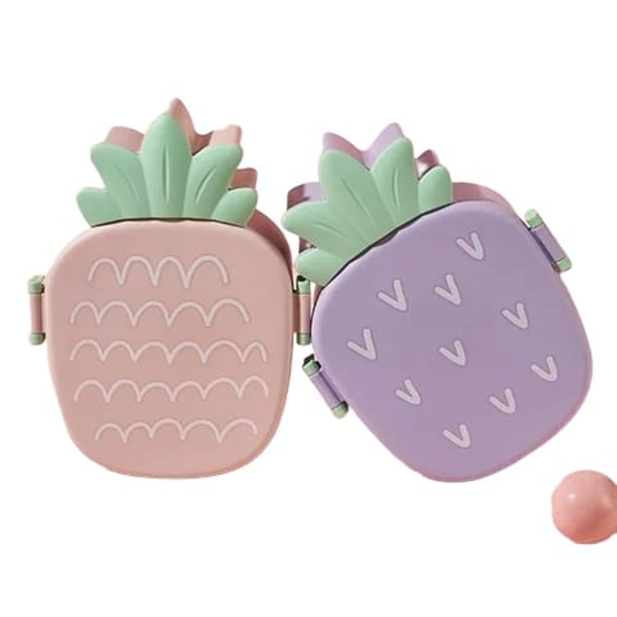 GENERICO - Tapper Hermetico Lonchera Piña Niños Niñas Colación