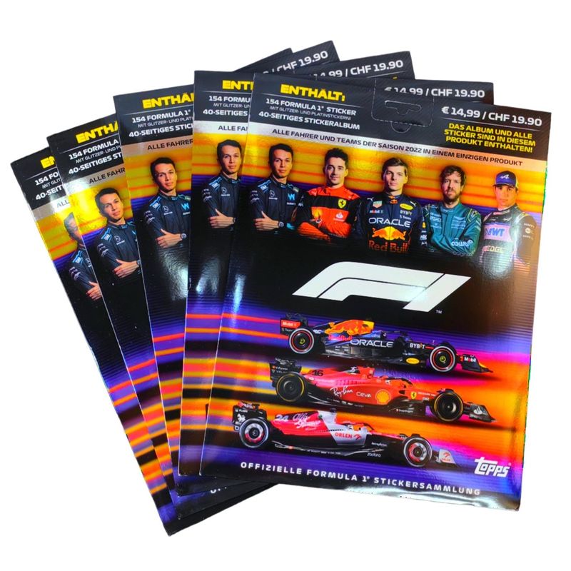 FORMULA 1 - Album Topps Formula 1 Temporada 2022 Completo Vers. Alemana
