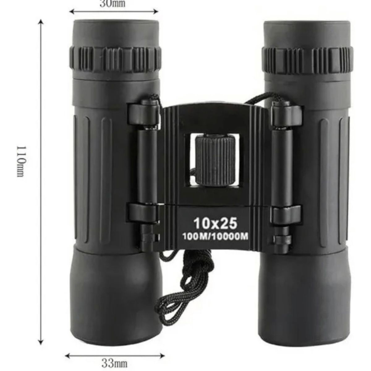 GENERICO - Binoculares Prismático Comet 10x25 Profesional