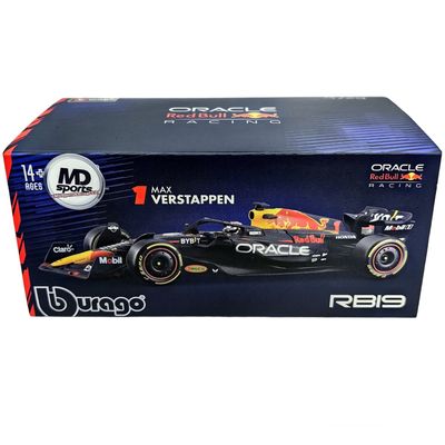 Imagen 2 del producto Auto F1 RedBull RB19 2023 #1 Verstappen Caja Acrilica 1:43