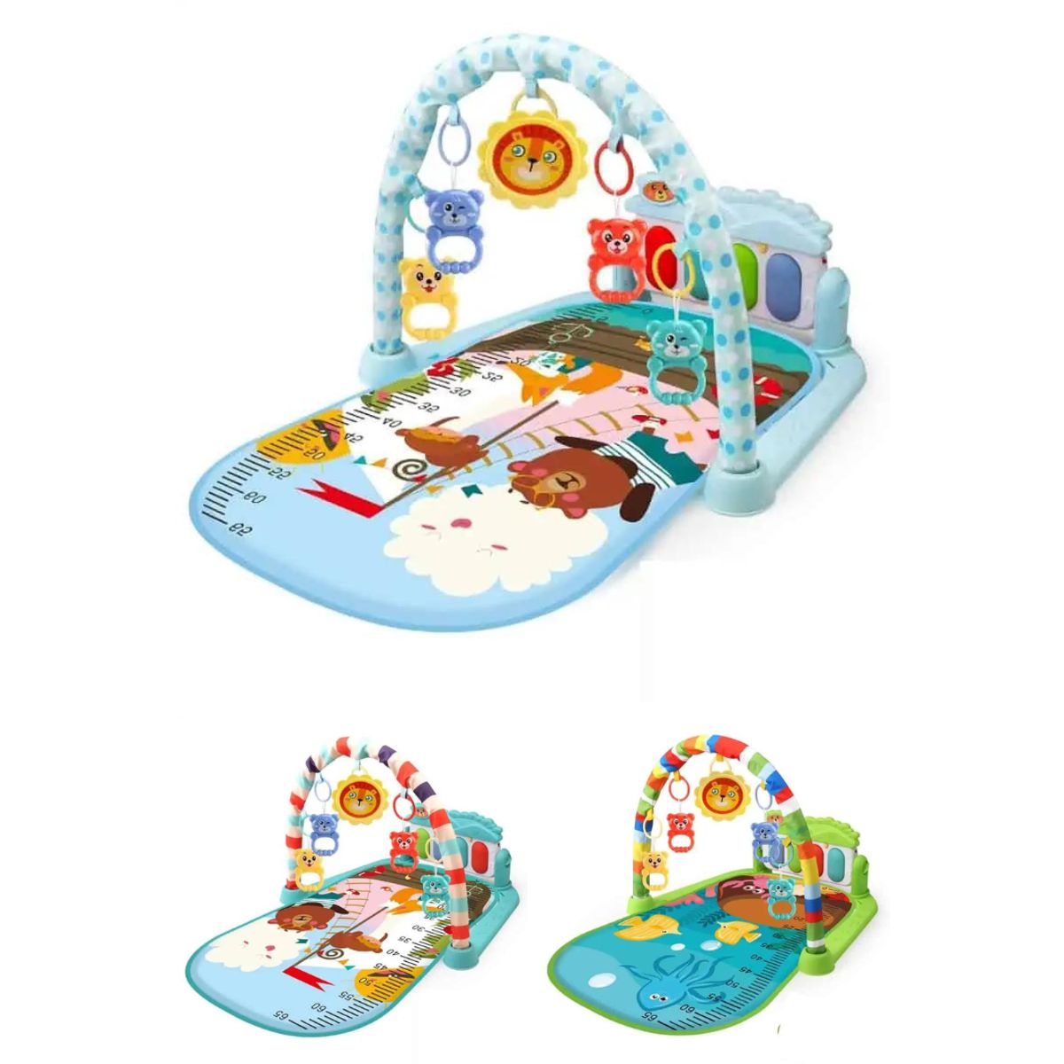 JUMP KIDS - Alfombra Gimnasio Musical Con Sonajero para Niño