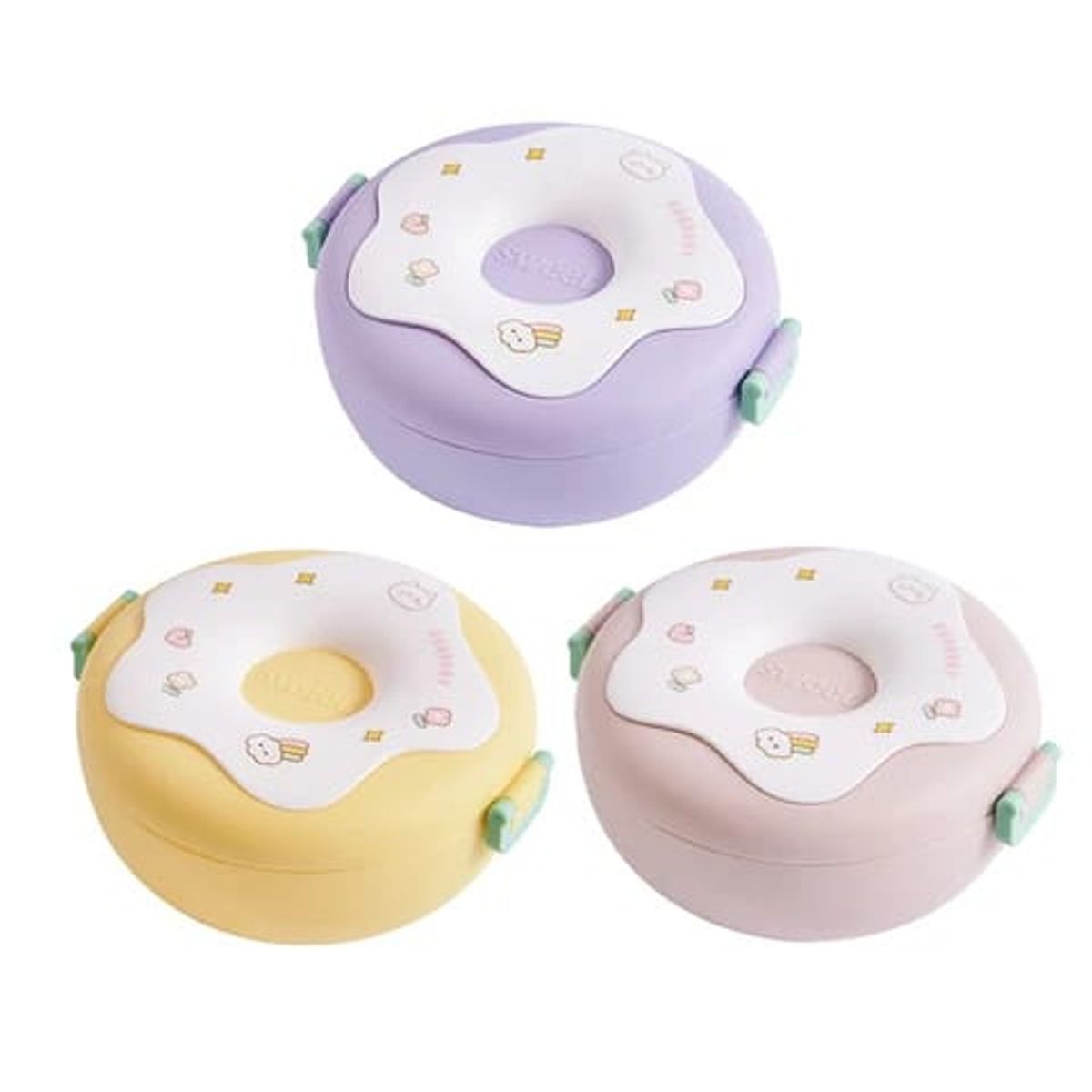 GENERICO - Tapper Hermetico Lonchera kawai Niños Niñas Colación