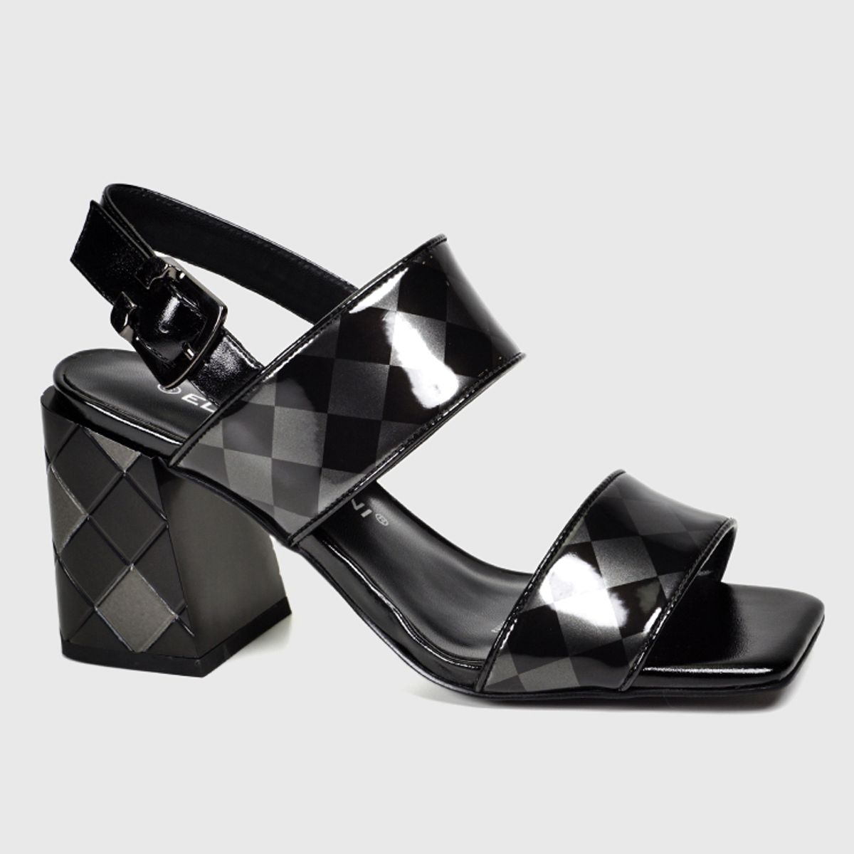 EDA MANZINI - Sandalia Zigar Negro EDA MANZINI