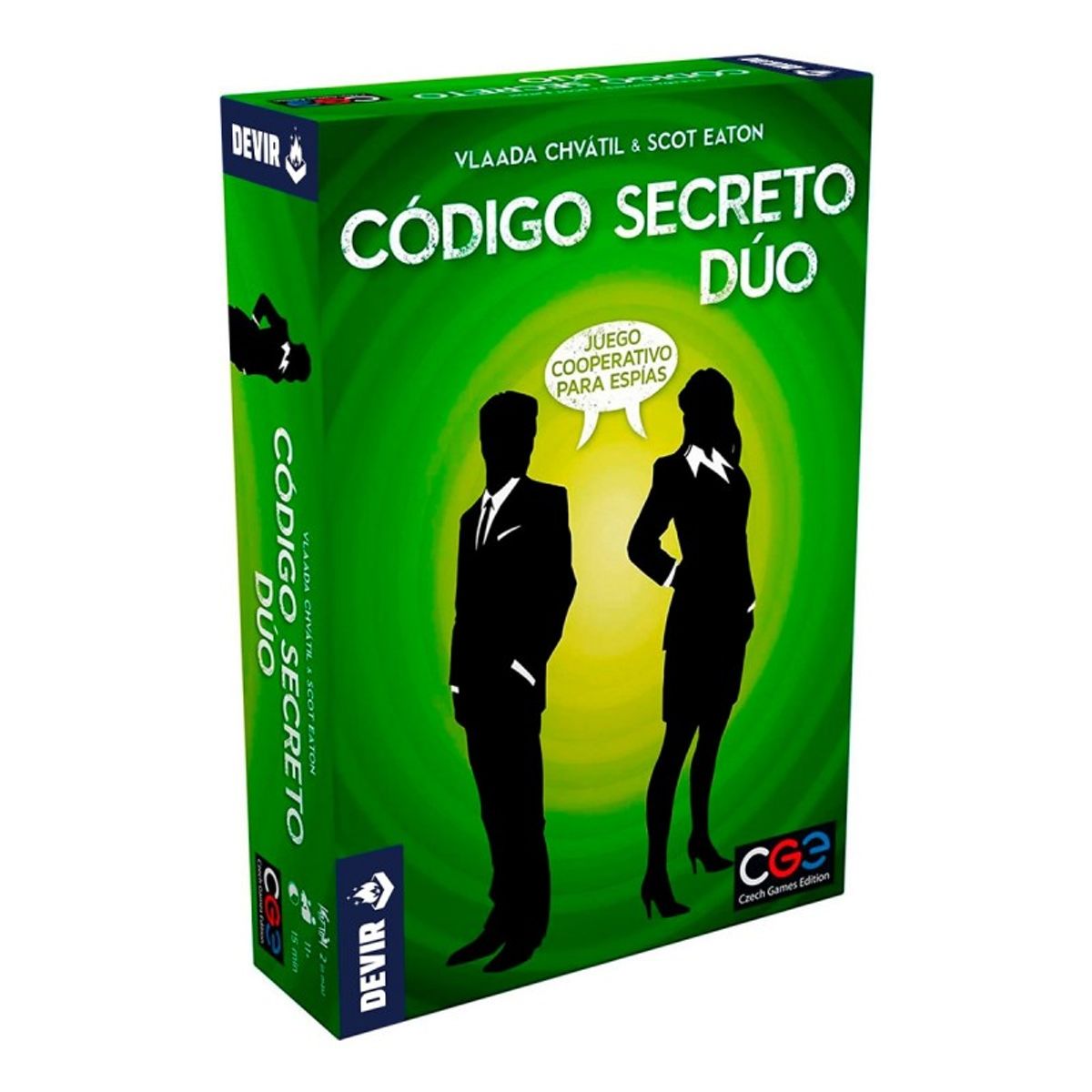 DEVIR - Juego de cartas Devir Games Código Secreto Dúo