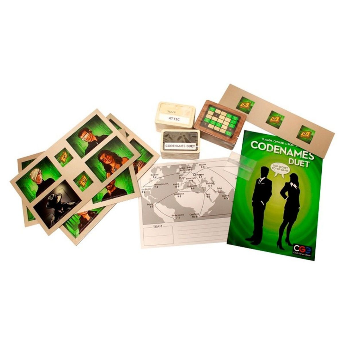 DEVIR - Juego de cartas Devir Games Código Secreto Dúo