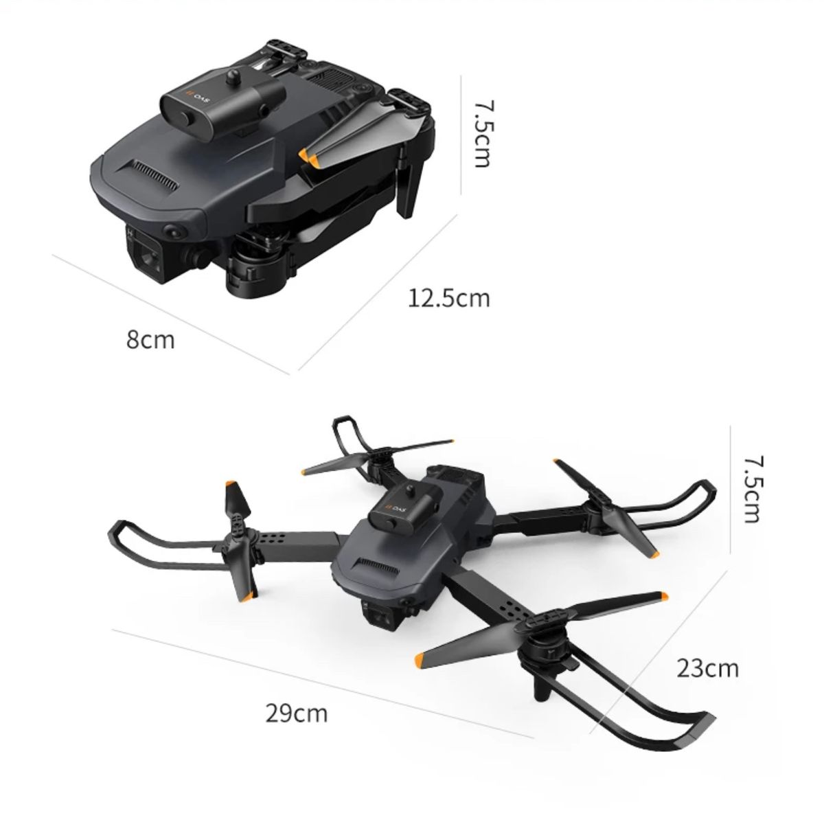 ACTUAL - Dron K6 4K HD Cámara Dual Transmisión En Vivo Gran Angular