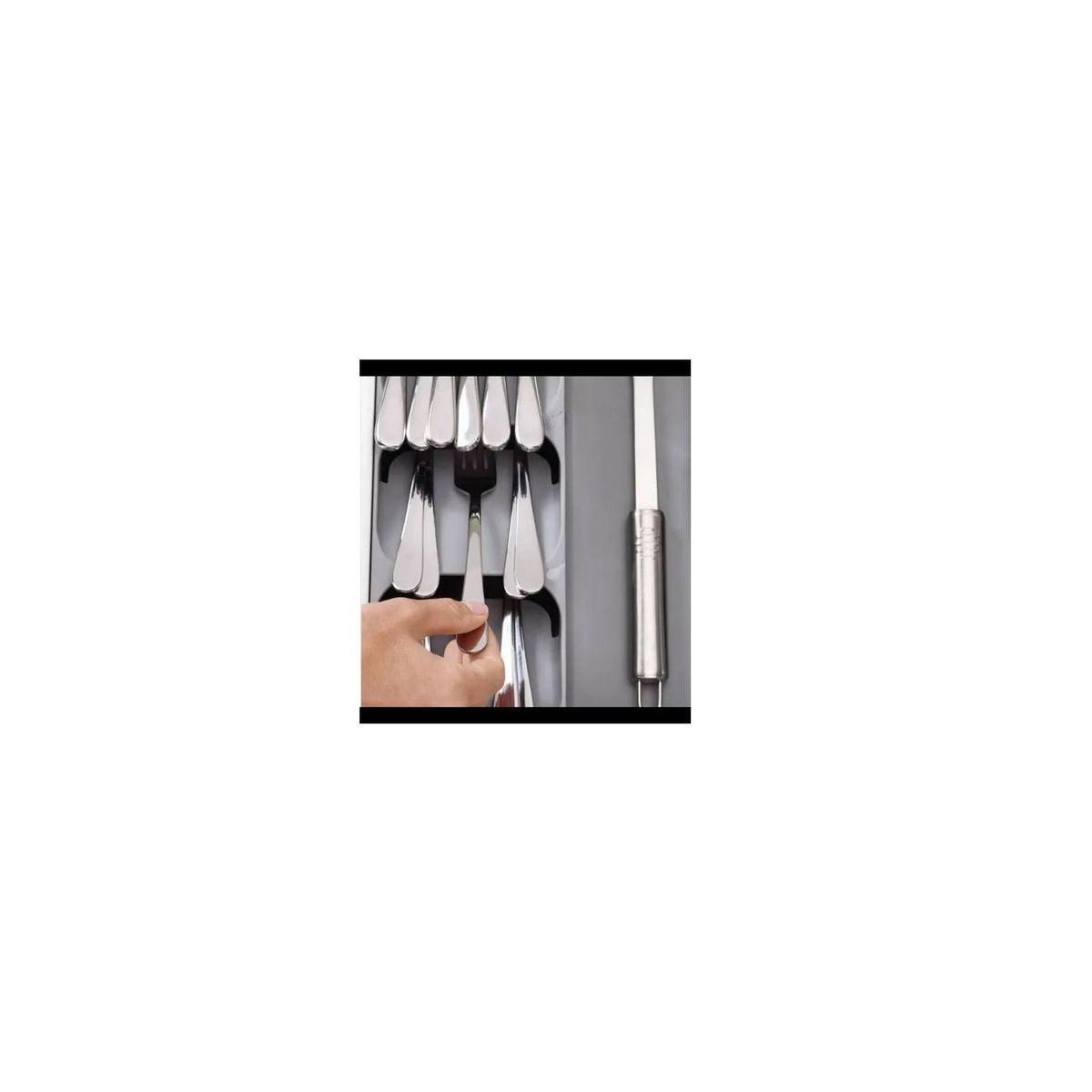 GENERICO - Organizador Utensilios Cocina Porta Cubiertos Porta Servicio