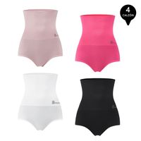 Pack de 4 Calzon Faja - Mujer.