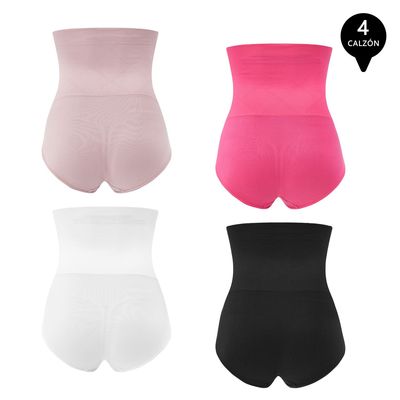 Imagen 2 del producto Pack de 4 Calzon Faja - Mujer.