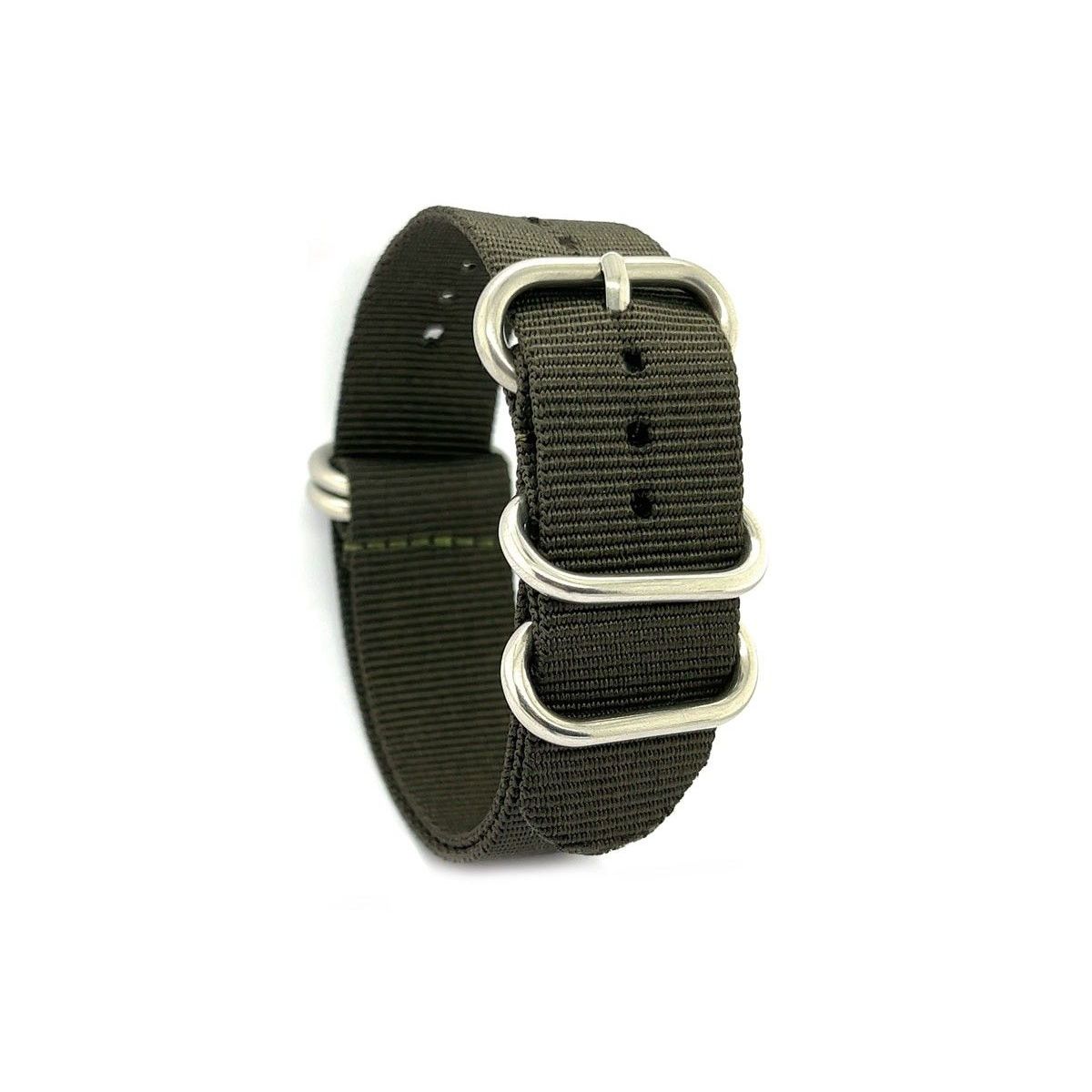 GENERICO - correas Diloy De Reloj Naylon 20 Mm Zulu