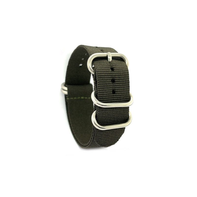 GENERICO - correas Diloy De Reloj Naylon 20 Mm Zulu