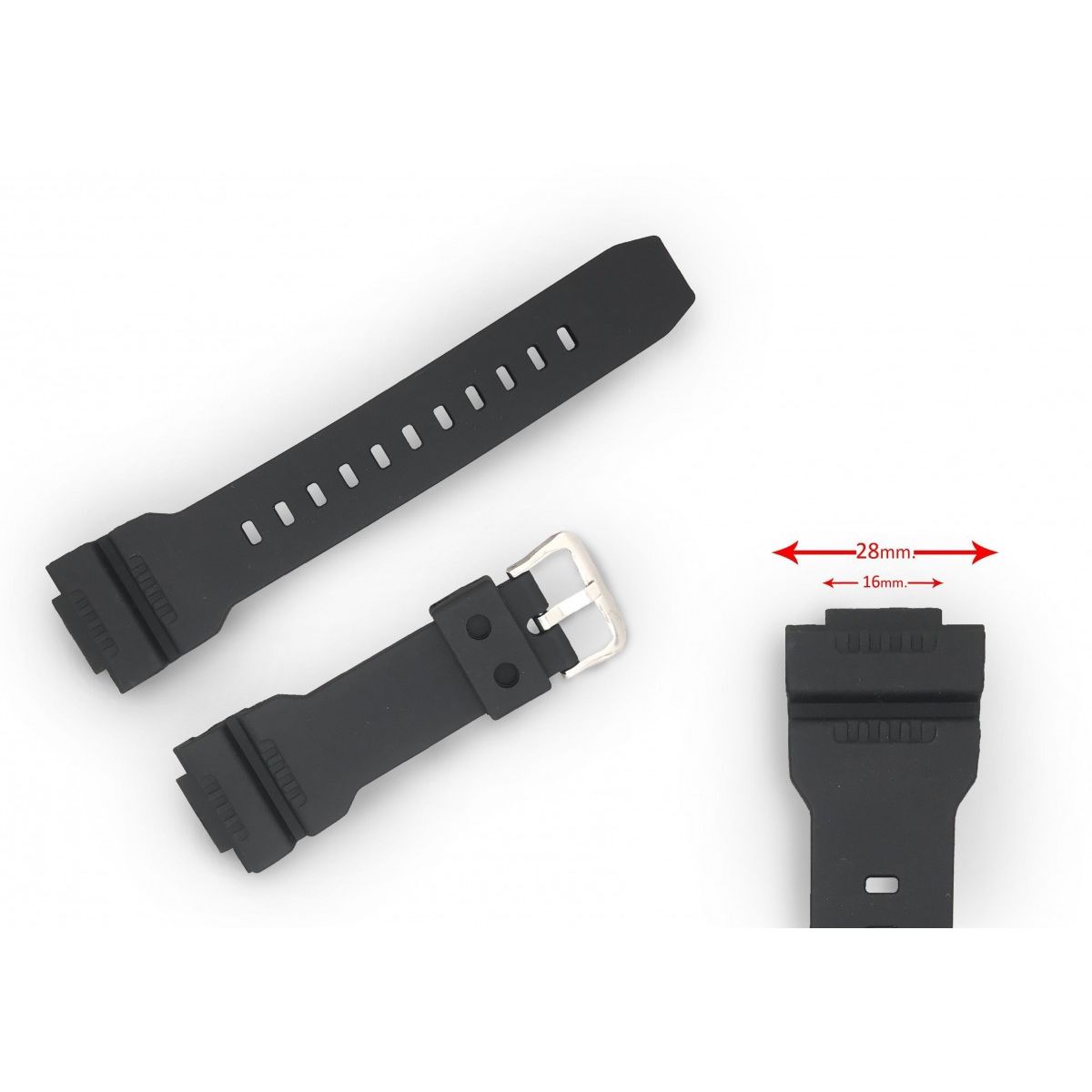 GENERICO - Correa Diloy Compatible Casio Gw-7900 G-7900