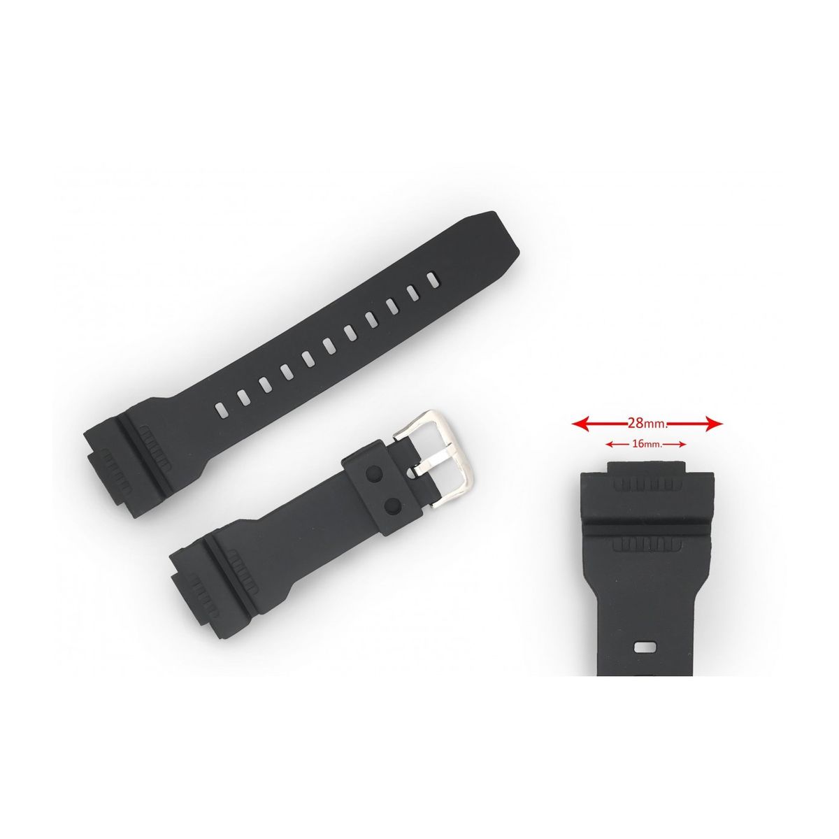 GENERICO - Correa Diloy Compatible Casio Gw-7900 G-7900