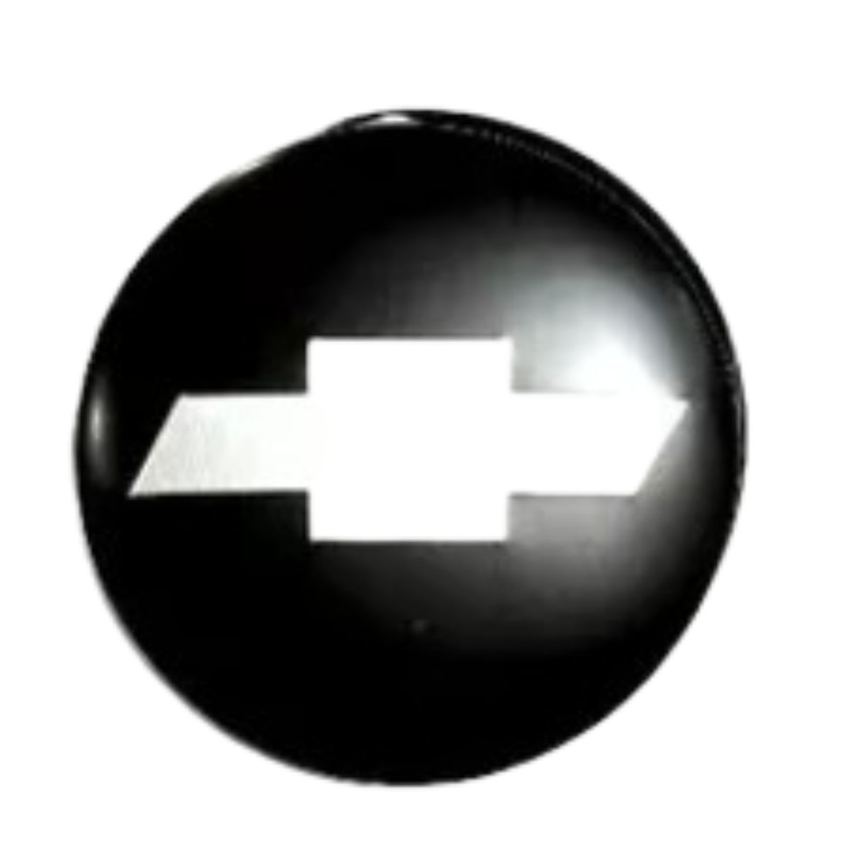 GENERICO - Tapa Centro Llanta Auto CHEVROLET 56mm Negra Logo Unidad