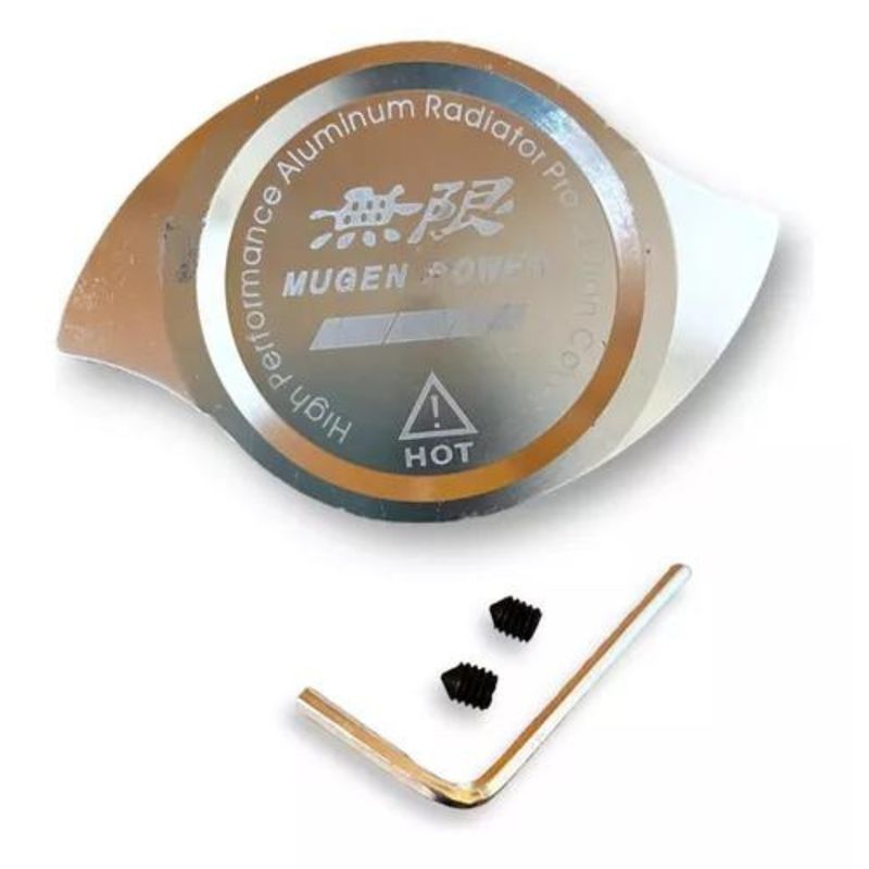 GENERICO - Tapa De Radiador Decorativa De Aluminio Adorno Auto