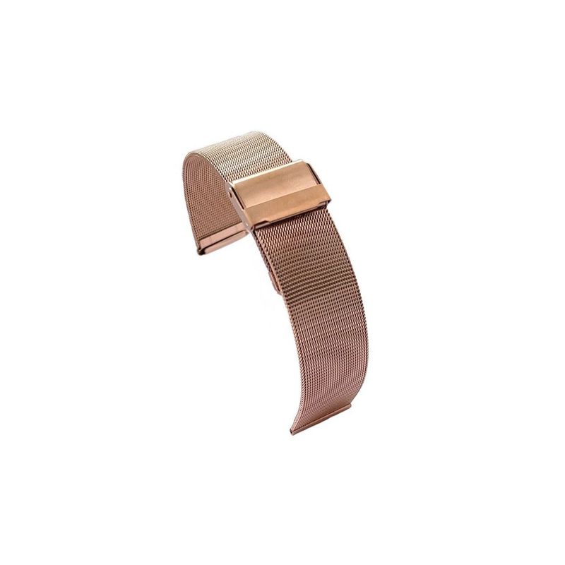 GENERICO - Correas Reloj Diloy Malla Milanesa Acero 12 mm